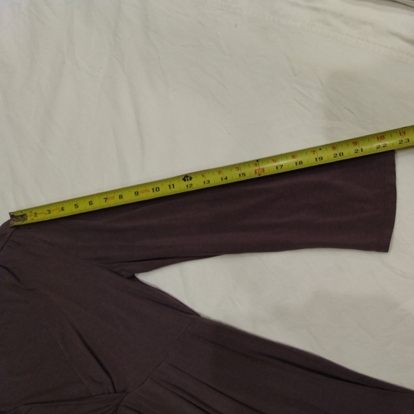 Matilda Jane S Garnet Hill Women XS Outfit London Ruffle Legging Dress Grey - Picture 5 of 15